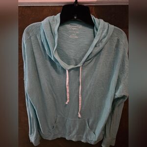 American Eagle Outfitters Mint Green Long Sleeve Top